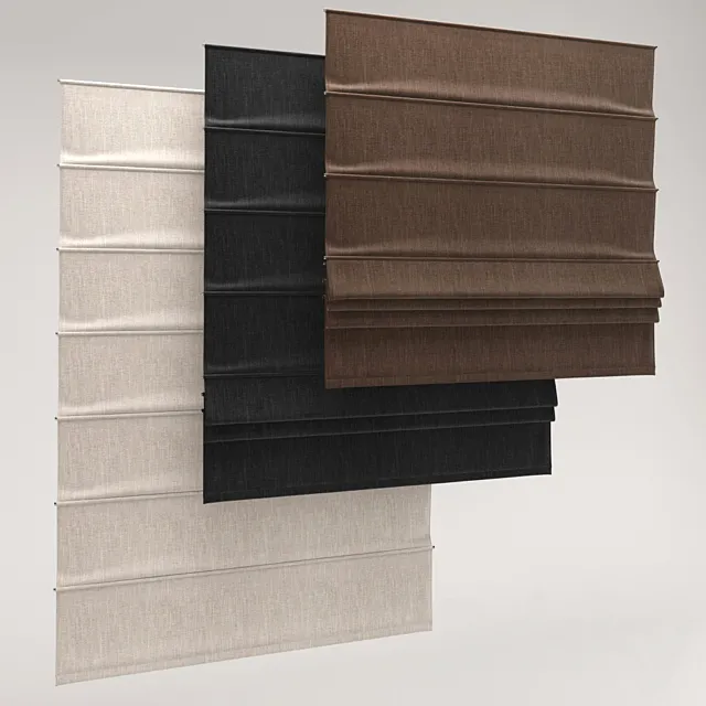 Roman Shade 21 3DModel