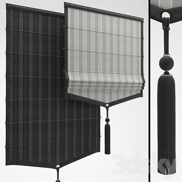 Roman Shade 23 3D Model