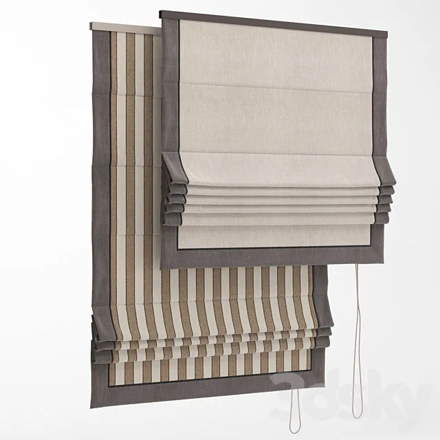 Roman Shade 35 3D Model