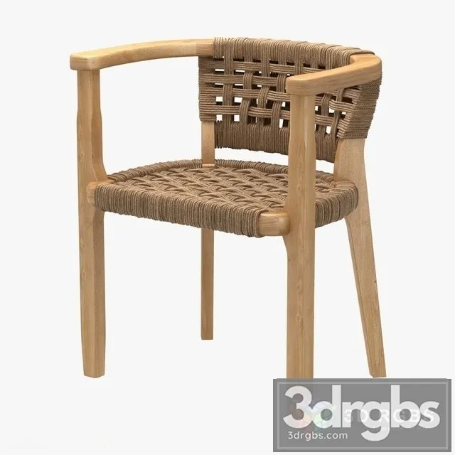 Roman Williams Guild New York Seamoor Chair 3D Model Download