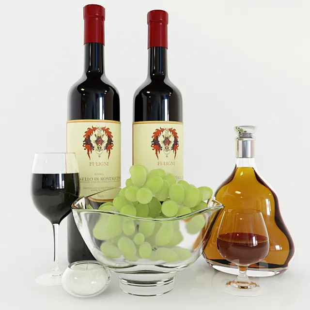 Romantic set 3DModel