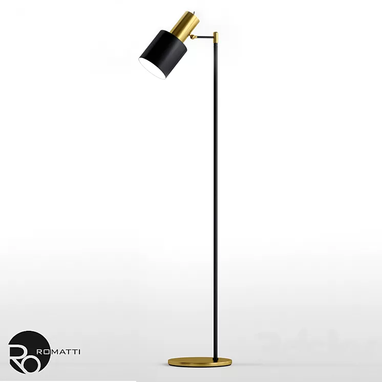Romatti Floor lamp Floor lamp by design Henrik Pedersen 3D Model