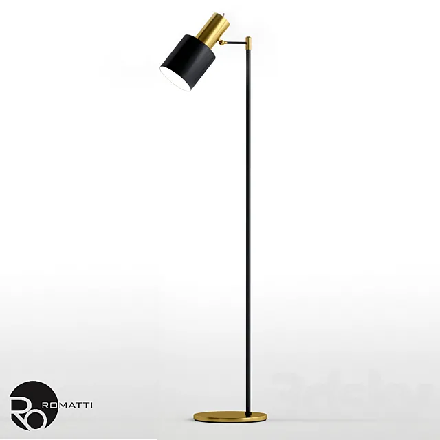 Romatti Floor lamp Floor lamp by design Henrik Pedersen 3DModel Romatti Floor lamp Floor lamp by design Henrik Pedersen 3DModel