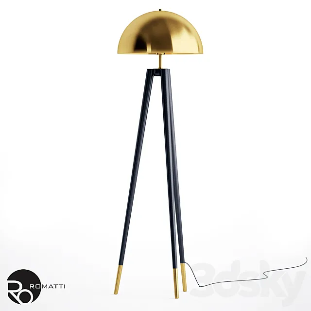 Romatti Lamp Mush 3D Model Romatti Lamp Mush 3D Model
