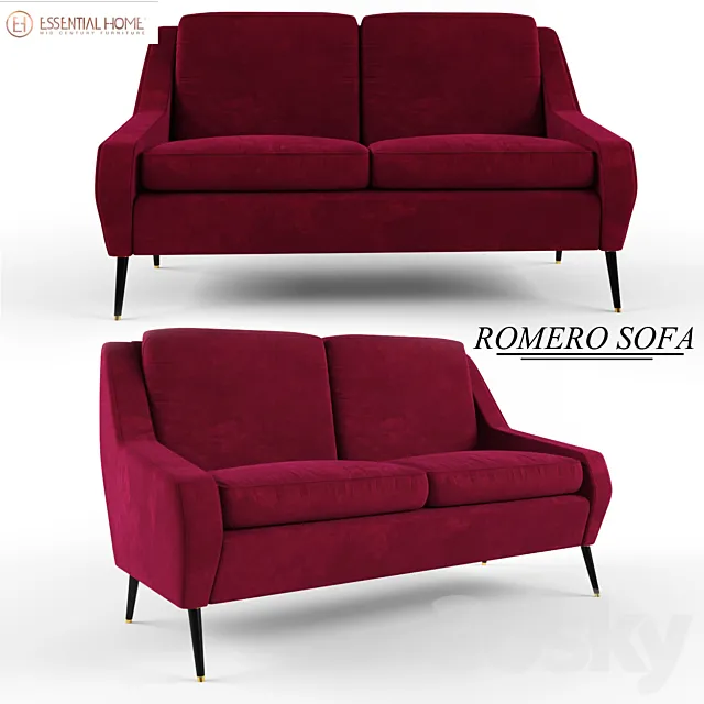 Romero sofa 3DModel