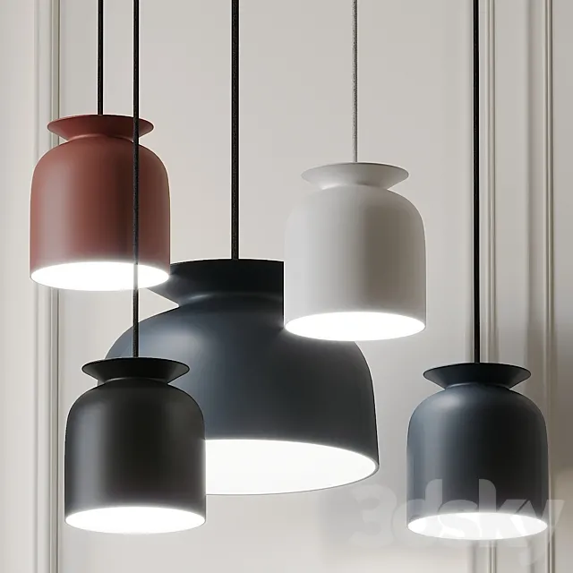 Ronde Pendant Light By Oliver Schick 3DModel
