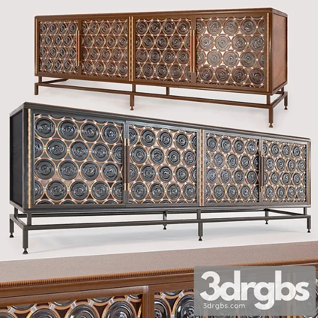 Rondelle credenza by john pomp 2 3D Model Download