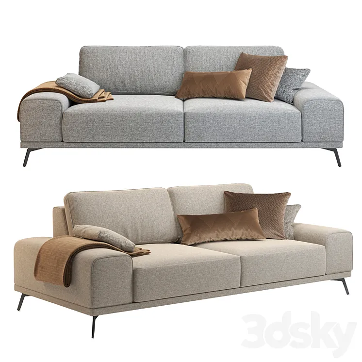 Ron's sofa 3D Model Free Download