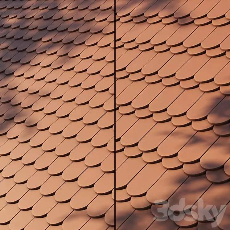 Roof Tiles 3D Model Free Download Roof Tiles 3D Model Free Download