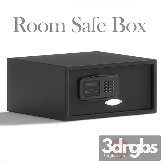 Room Safe Box WA1029B 3D Model Download