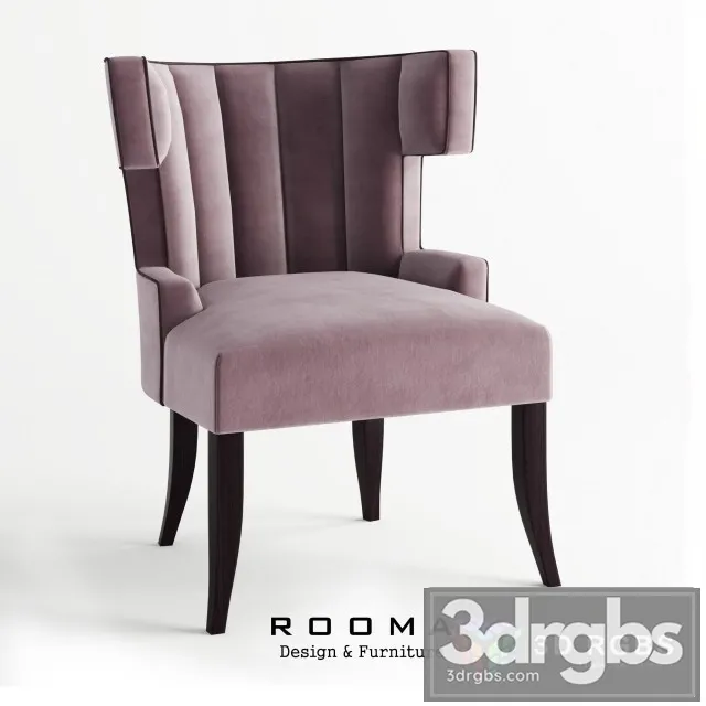 Rooma Design Tory Armchair 3D Model Download