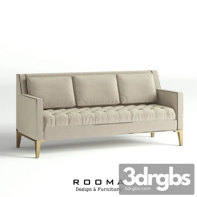 Rooma Hilton Sofa 3D Model Download Rooma Hilton Sofa 3D Model Download