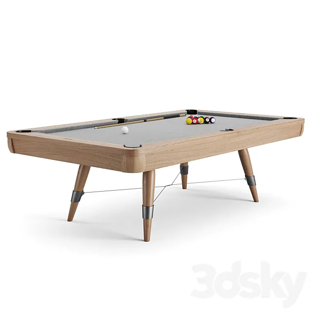 Roosevelt billiard table 3D Model