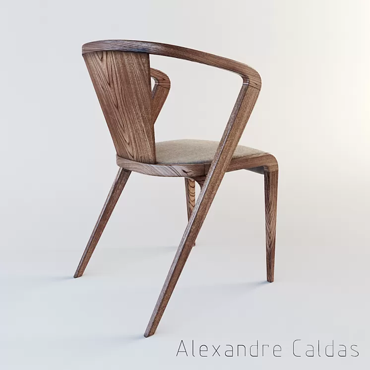 Root Chair by Alexandre Caldas 3D Model