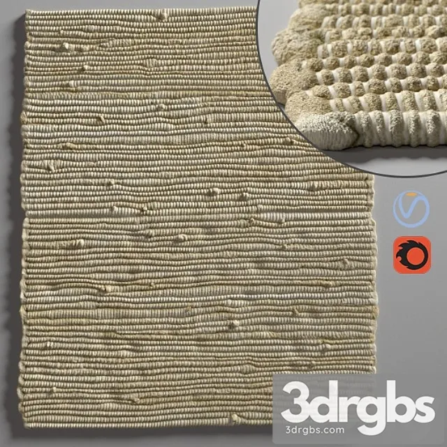 Rope Carpet 3D Model Download