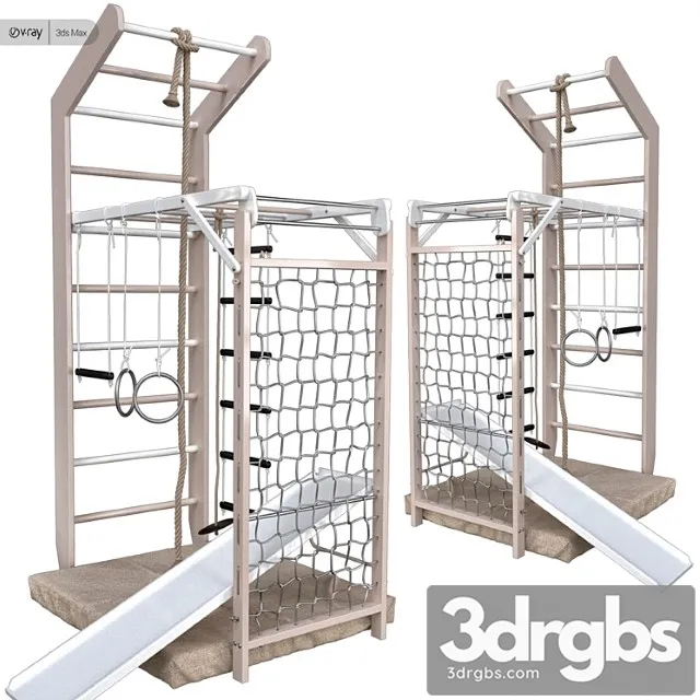 Rope Kids Furnitura Playground 3D Model Download Rope Kids Furnitura Playground 3D Model Download