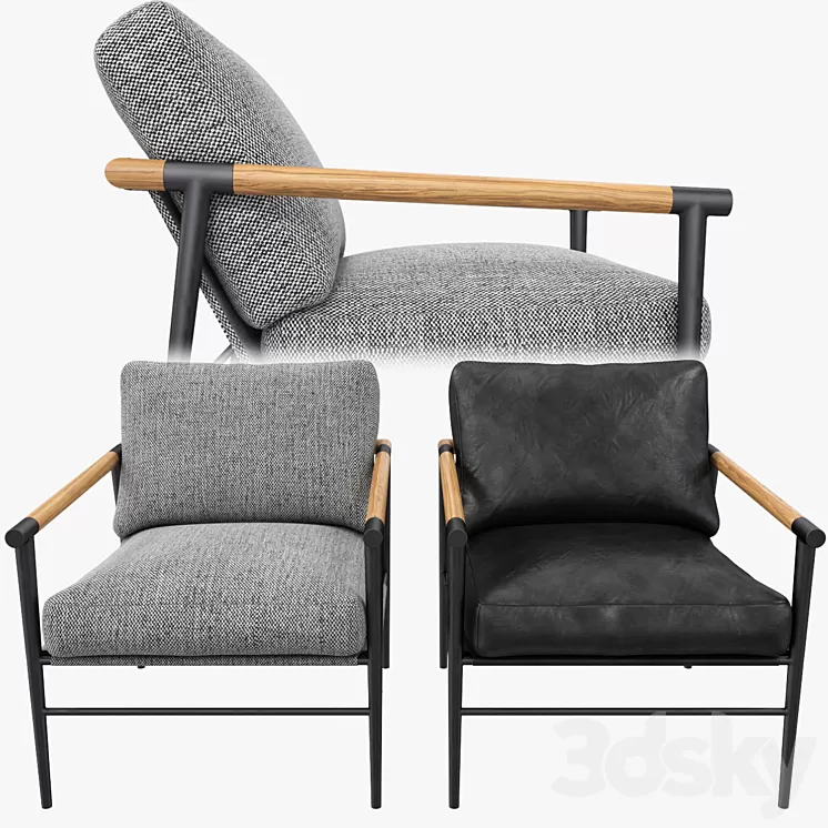 Rory armchair 3D Model