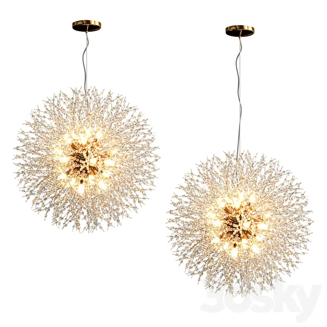 Rosalia lamps 3D Model