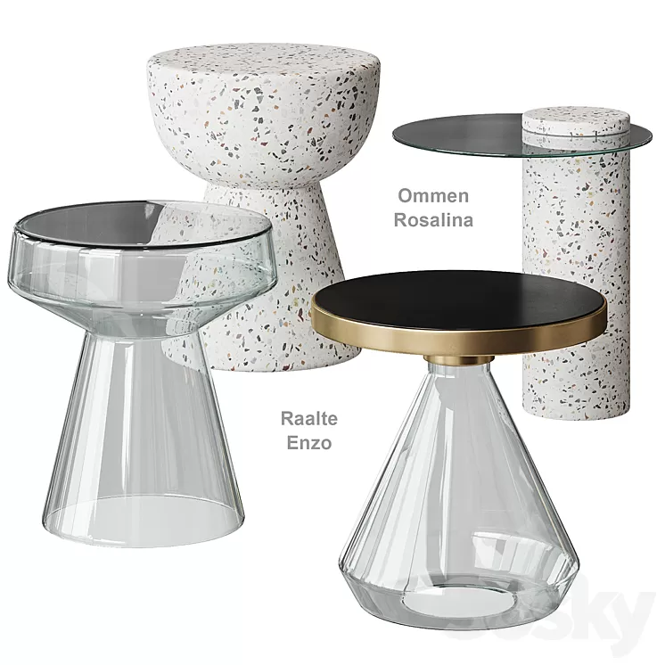 Rosalina Raalte Ommen Enzo table La Redoute 3D Model Rosalina Raalte Ommen Enzo table La Redoute 3D Model