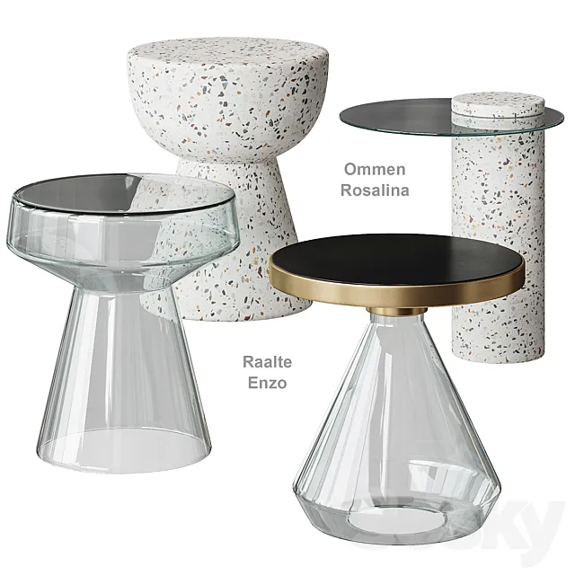 Rosalina Raalte Ommen Enzo table La Redoute 3DModel