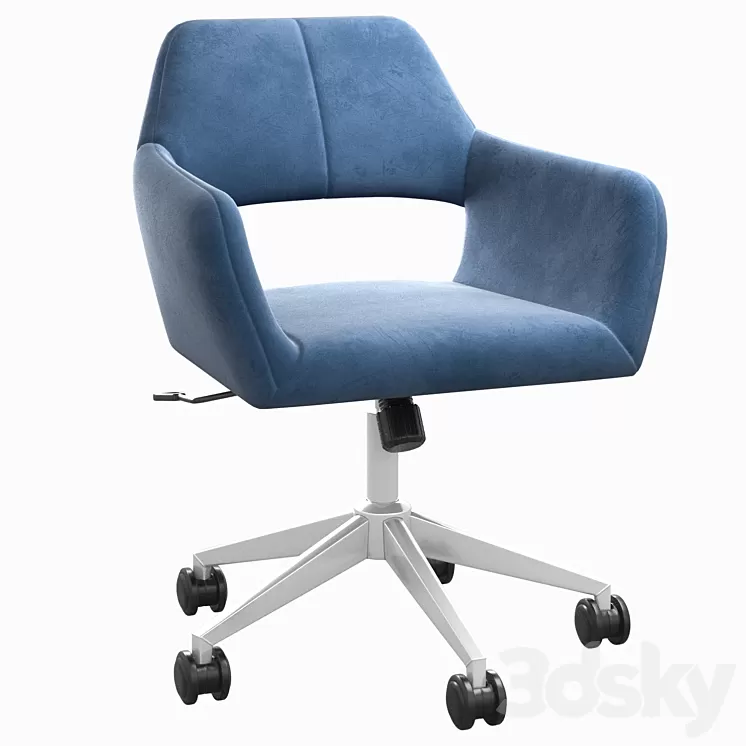 Rose office chair by StoolGroup 3D Model Free Download