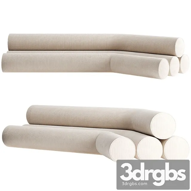 Rose Sofa By Joris Poggioli 3D Model Download Rose Sofa By Joris Poggioli 3D Model Download