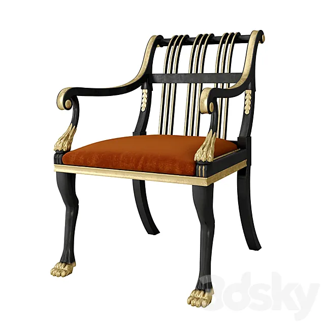 Rose Tarlow brighton armchair DC 315 A 3DModel Rose Tarlow brighton armchair DC 315 A 3DModel