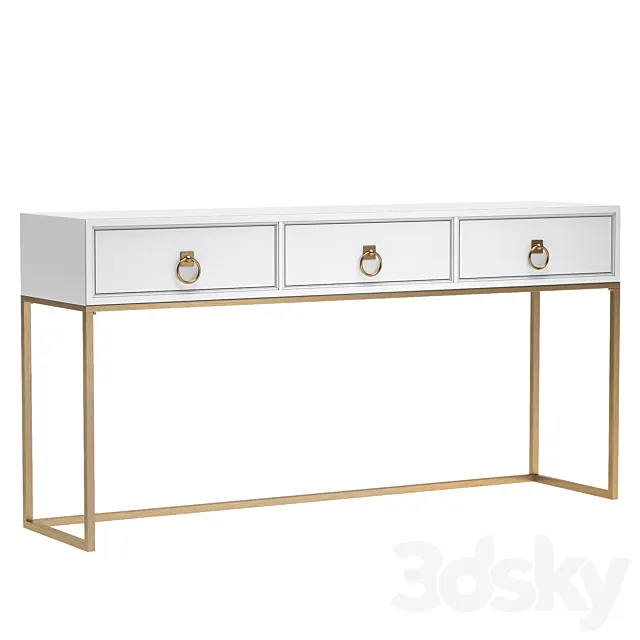 Rosenda console table 3D Model
