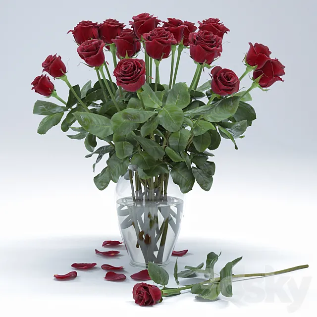 Roses 3DModel Roses 3DModel