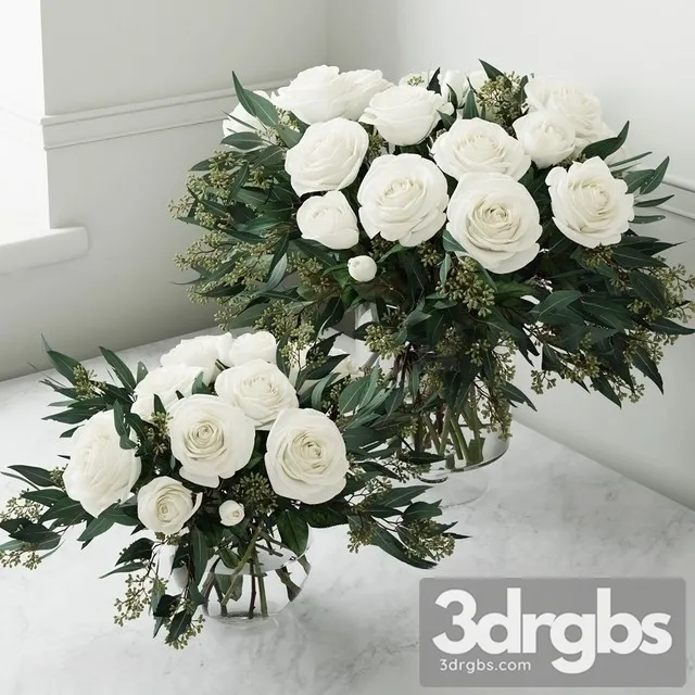 Roses Bouquet 3D Model Download Roses Bouquet 3D Model Download