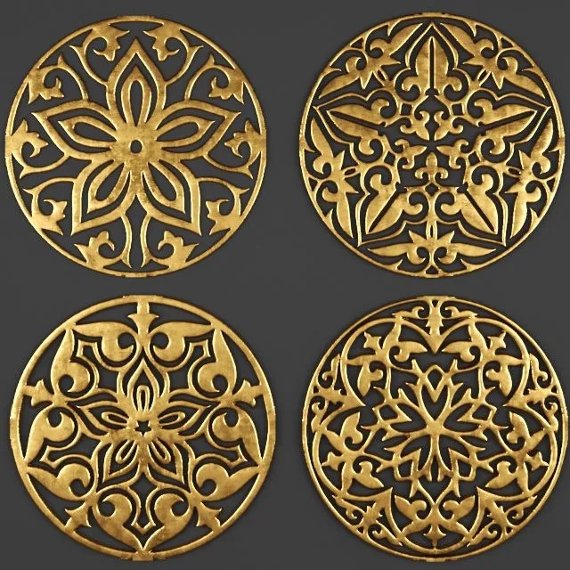 Rosette 259 3D Model Rosette 259 3D Model