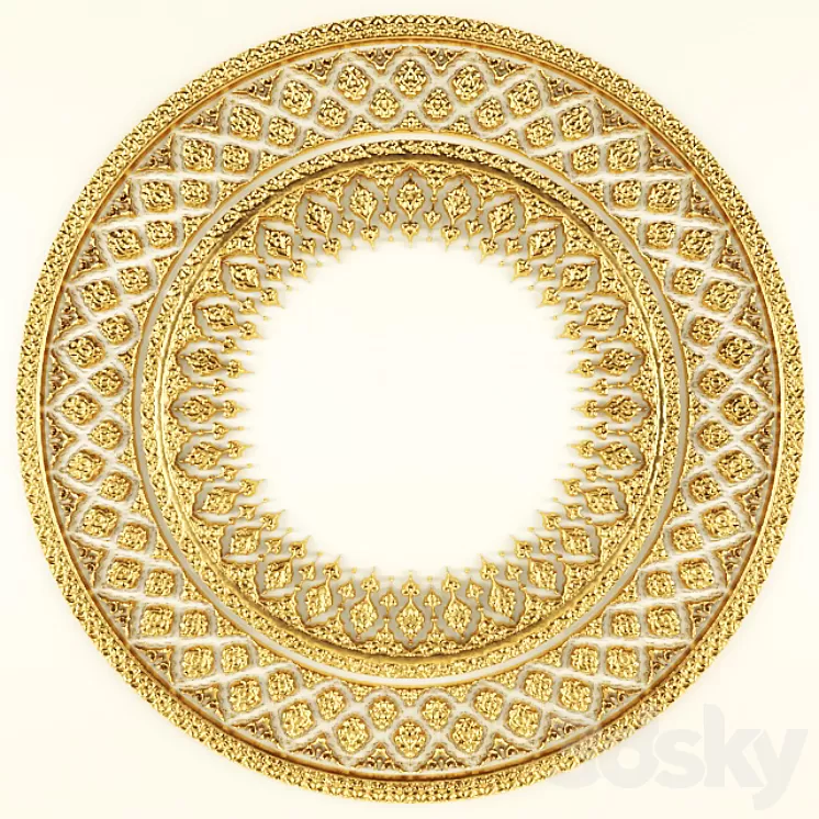 Rosette. 3D Model Rosette. 3D Model