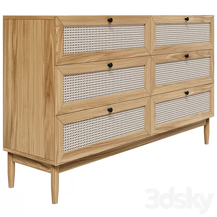 Roshal Chest of drawers 3D Model Free Download