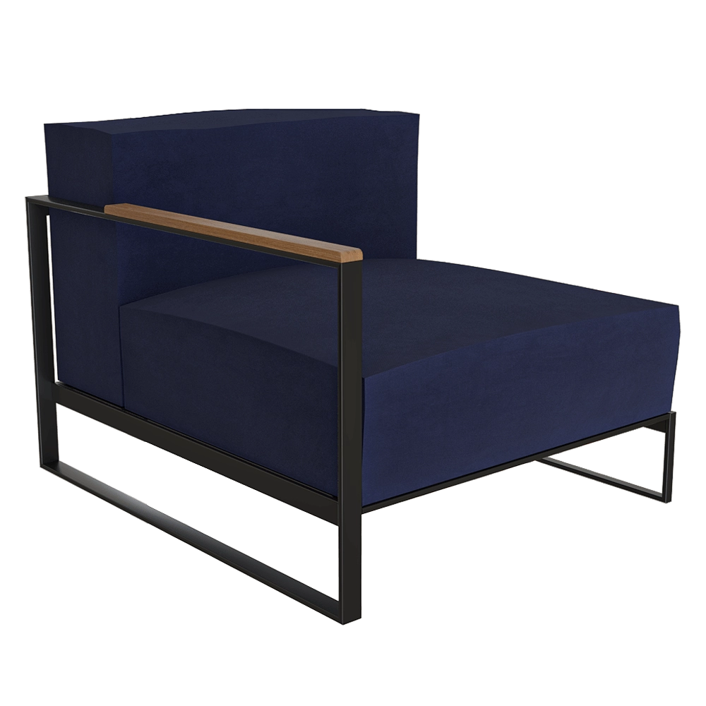 Röshults – Armchair Garden Moore Left  2 3D Model