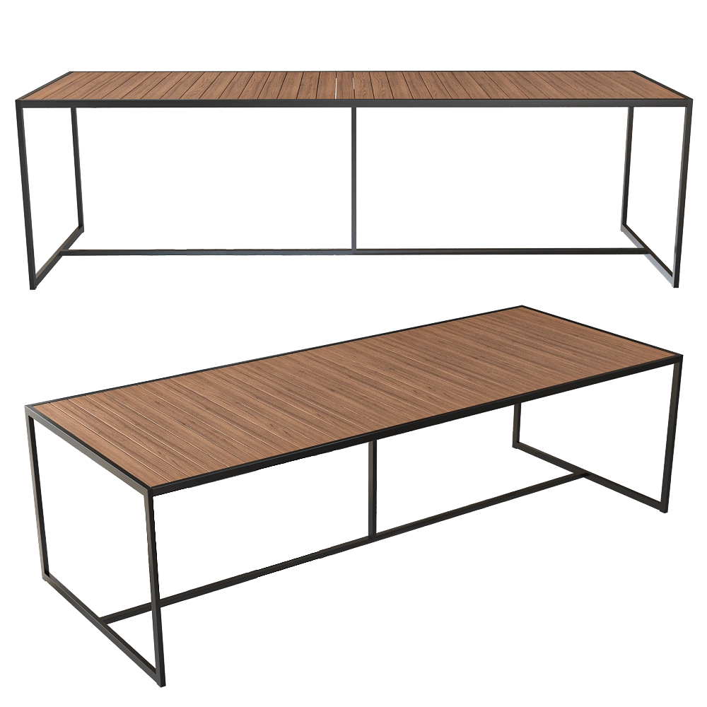 Röshults – Table Garden Bistro 8 3D Model Röshults – Table Garden Bistro 8 3D Model