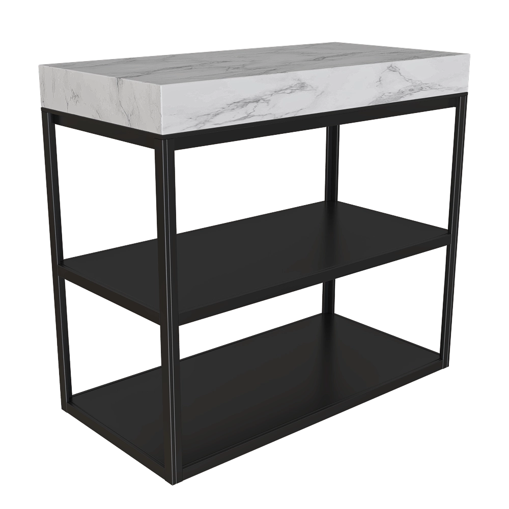 Röshults – Wood Oven Sideboard Marble 3D Model Röshults – Wood Oven Sideboard Marble 3D Model