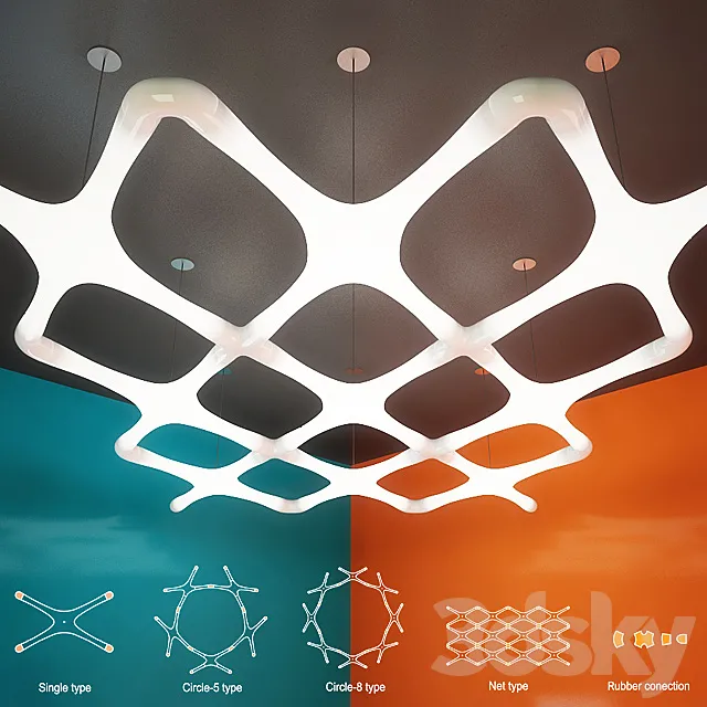 Ross Lovegrove YAMAGIWA System X 3DModel Ross Lovegrove YAMAGIWA System X 3DModel