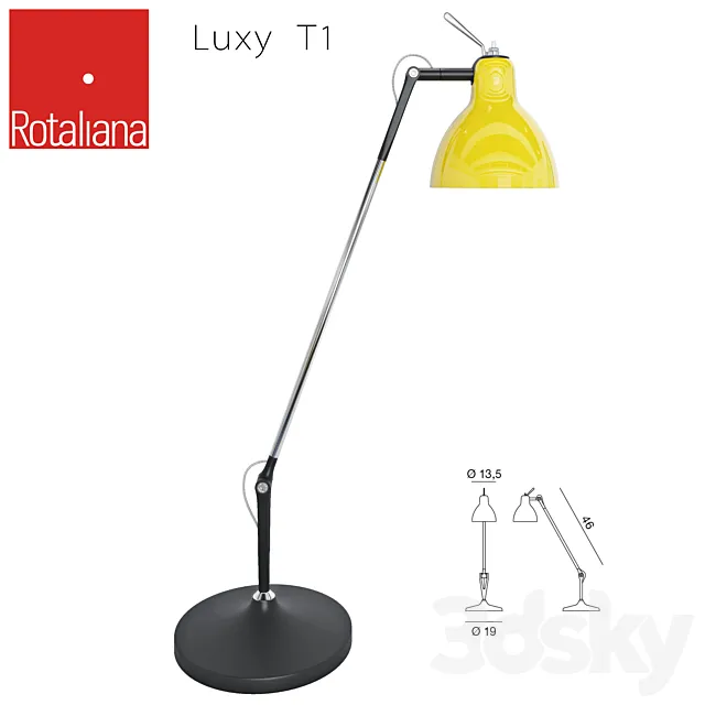 ROTALIANA LUXY T1 3D Model ROTALIANA LUXY T1 3D Model