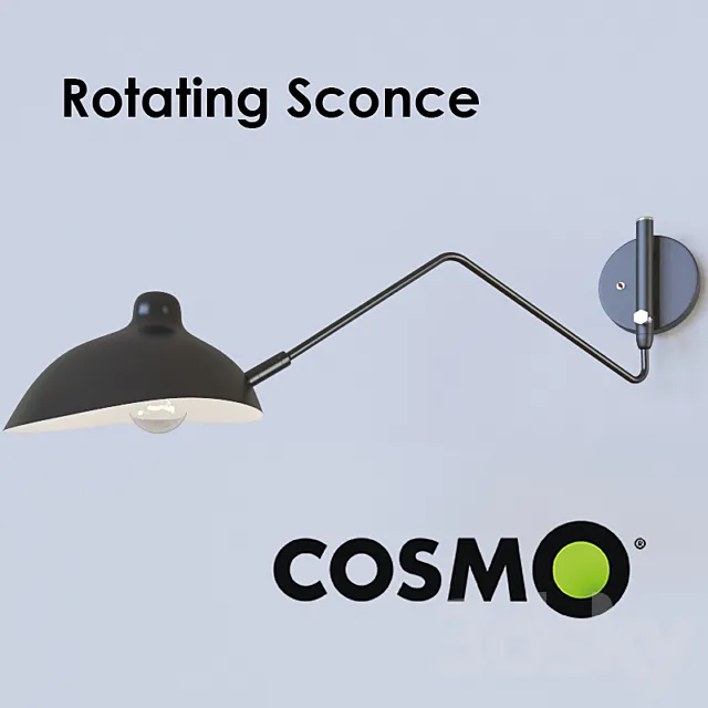 Rotating Sconce 3DModel