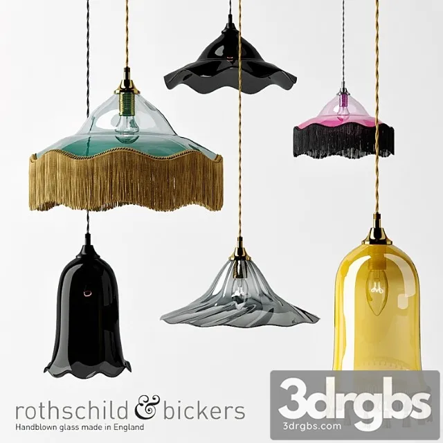 Rothschild Bickers Lamp Set 3D Model Download Rothschild Bickers Lamp Set 3D Model Download