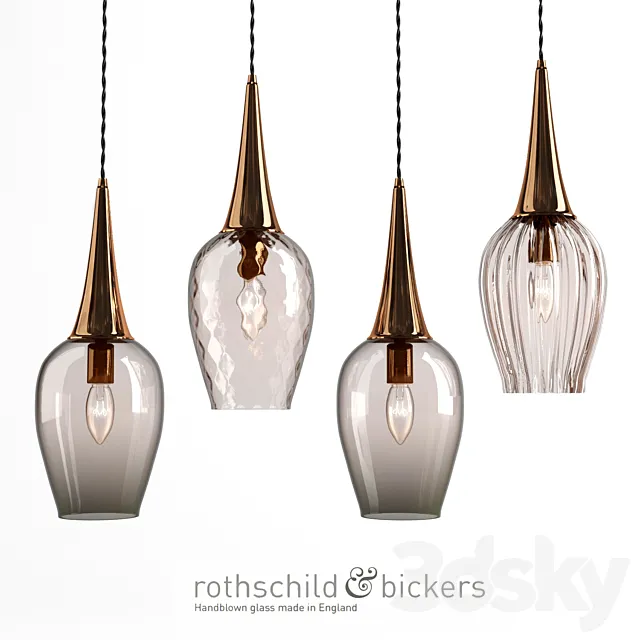 Rothschild & Bickers Retro Light 3D Model Rothschild & Bickers Retro Light 3D Model