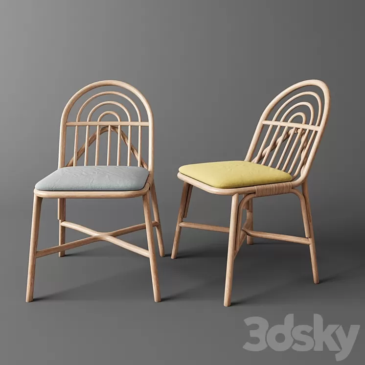Rotin by Guillaume Delvigne / Chaise SILLON en 2019 3D Model Rotin by Guillaume Delvigne / Chaise SILLON en 2019 3D Model