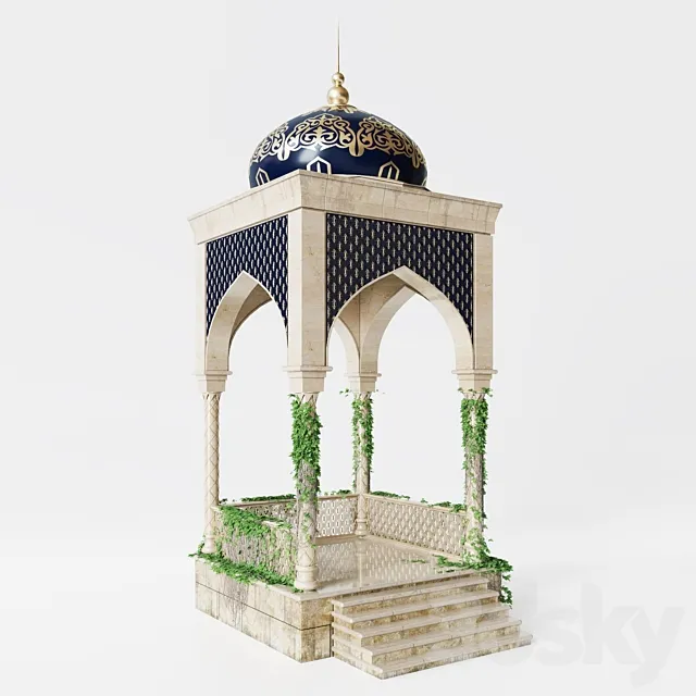 Rotunda Eastern V2 3D Model