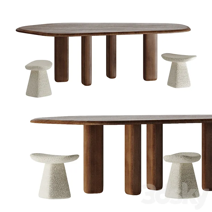 ROUGH Collection Particulière 3D Model Free Download