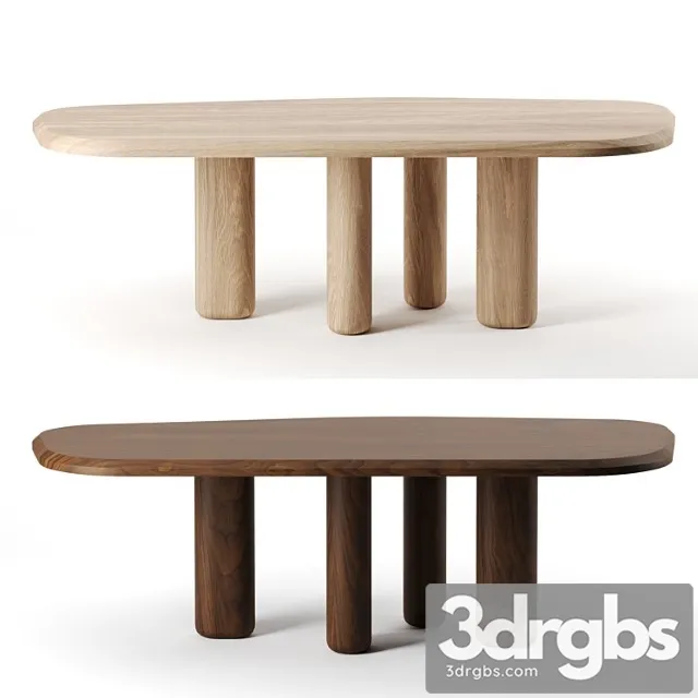 Rough dining table by collection particuliere Rough dining table by collection particuliere