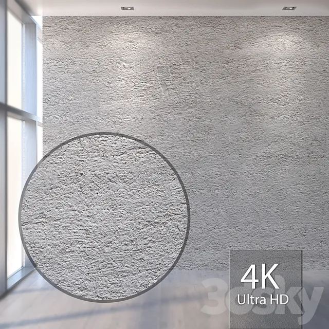 Rough stucco 3D Model Rough stucco 3D Model