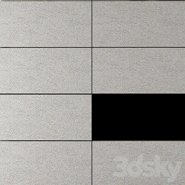 Rough wall 1 3DModel