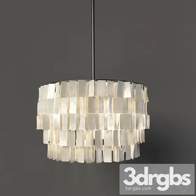 Round capiz chandelier Round capiz chandelier