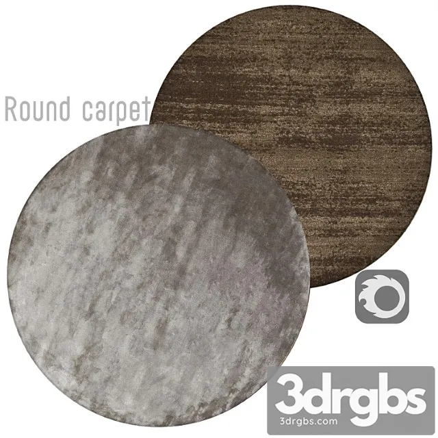 Round Carpet 22 3D Model Download