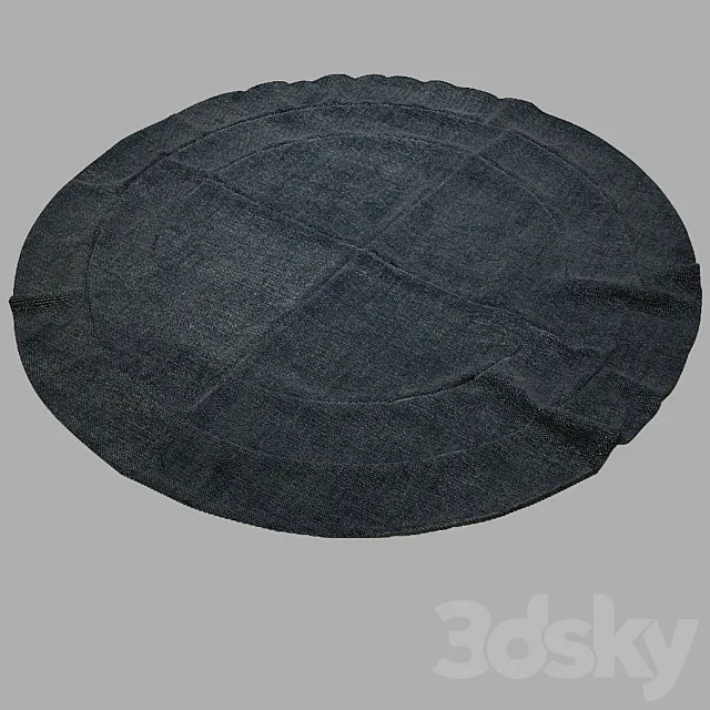 Round Carpet. 3D Model Round Carpet. 3D Model